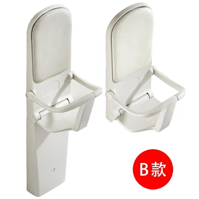 Seggiolino per bambini, cameretta per mamma e bambino, sedia per la cura dei bambini, sedia pieghevole per luogo pubblico commerciale montata a parete