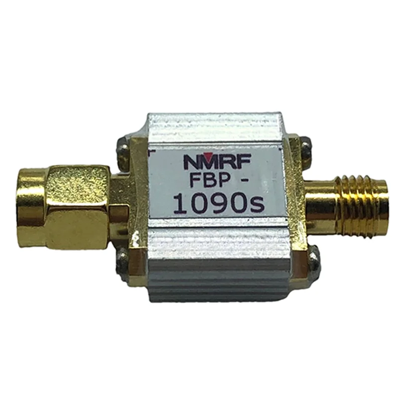 B64C 2X 1090Mhz ADS-B Filtro SAW passa banda Interfaccia SMA 1090S Filtro passa banda