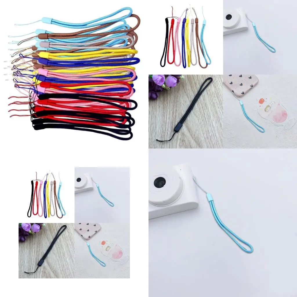 

Y5JB 50Pieces Nylon Hand Wrist Strap Lanyard For USB Phones Camera USB Drives
