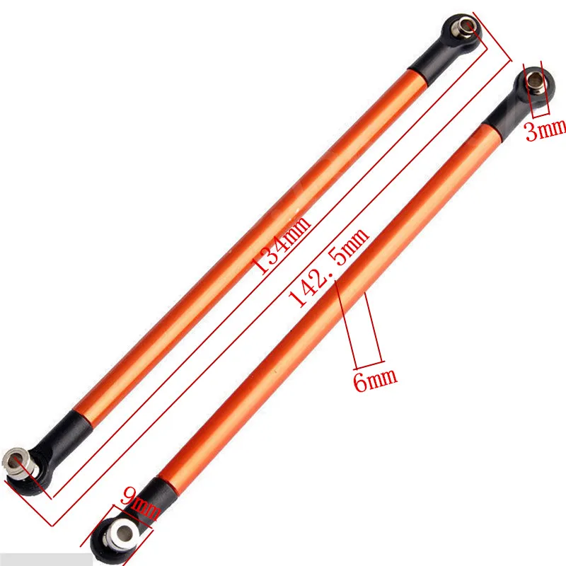 2Pcs HSP Aluminum Alloy 18020 Side Linkage(Old) For 1/10 RC Remote Control Car 4WD Power R/C Rock Crawler Pangolin