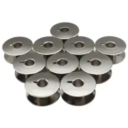 10-50pcs Sewing Machine Spool Accessories L Metal Bobbins (55623S) for Brother Bernina Janome Juki (SA159) (H12413002) Parts