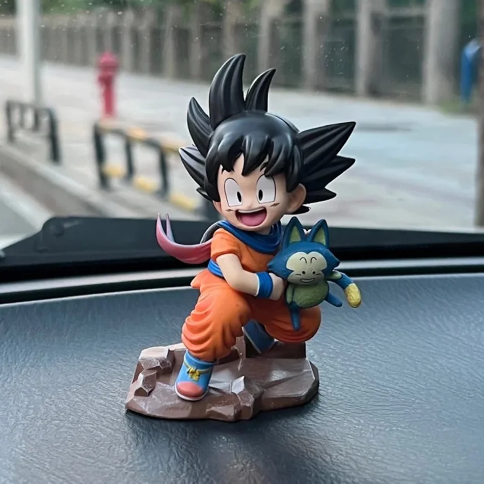 10 centimetri Anime Dragon Ball Z Figura Goku Figura Goku Abbraccia Pura PVC GK Figure Yamcha Anime Da Collezione Modello Giocattoli Regali