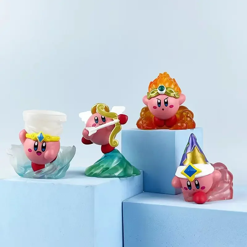 Kawaii Kirby model figurki Anime rysunek hurtownia Kirby Mini kolekcja lalek ozdoba na biurko uroczy prezent dla lalki