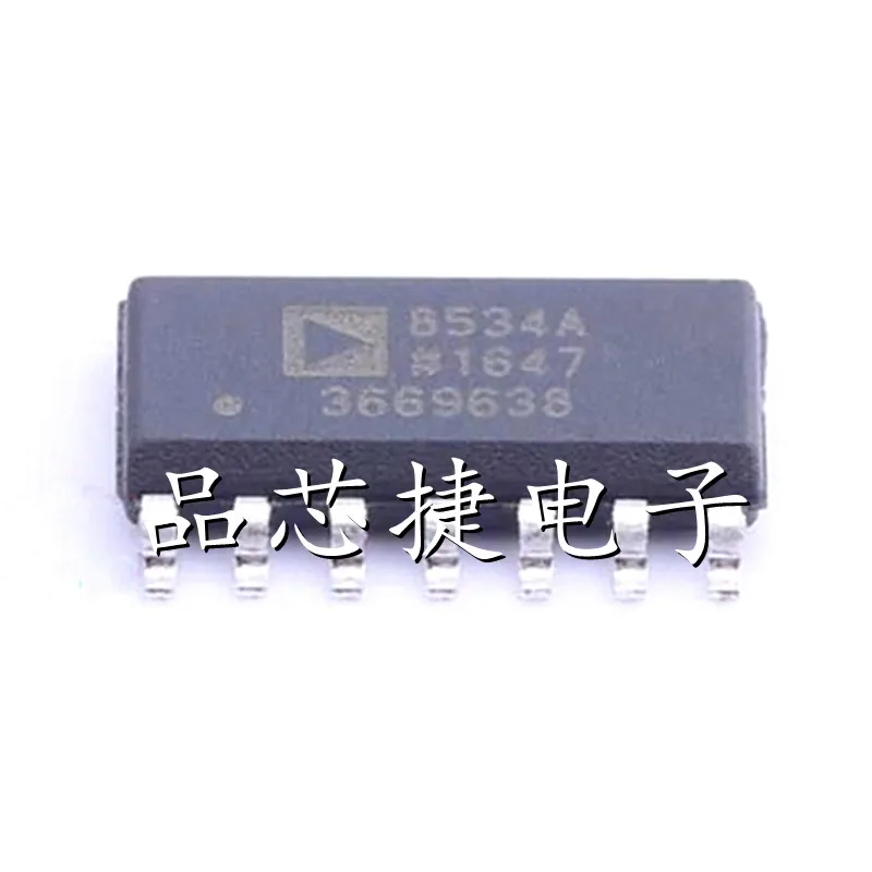 

10pcs/Lot AD8534ARZ-REEL AD8534ARZ Marking 8534A SOIC-14 Low Cost, 250mA Output, Single-Supply Amplifiers