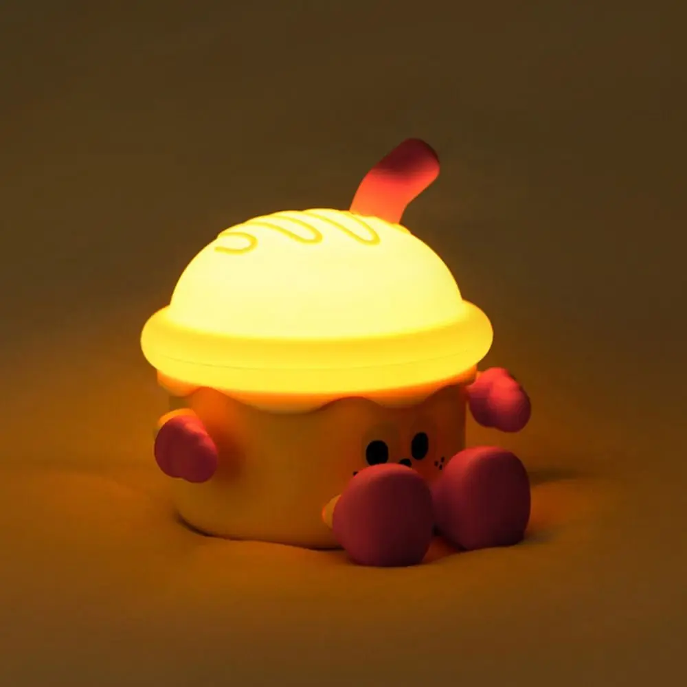 Sleep Aid Light Creative Bedside Lamp Cute Mood Light USB Rechargeable Night Light Rechargeable Sleep Sensor Pat Lamp For Kids