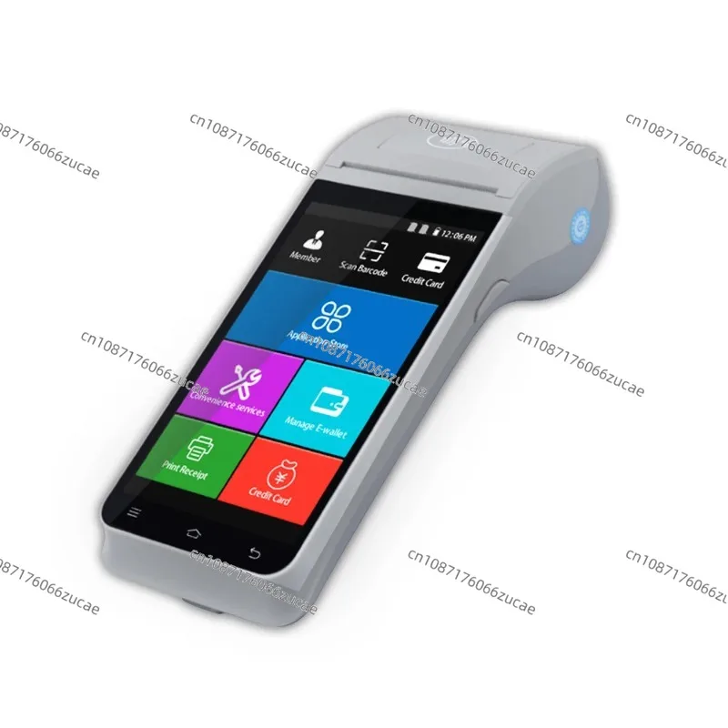 Dual SIM Cards POS Printer Z91 4G Mobile All in One POS Terminal with Contactless Top Up Android POS
