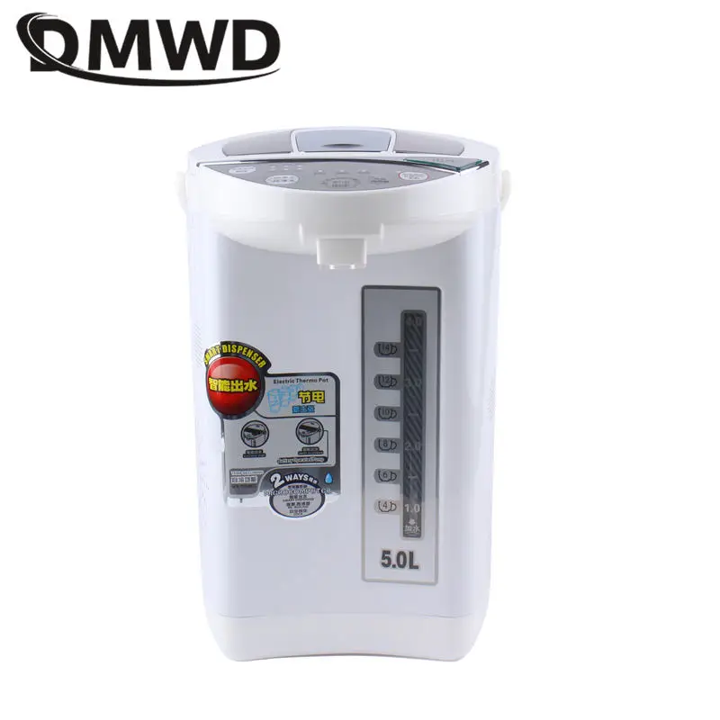 5L Thermostatic Electric Kettle Automatic Bottle Power-off Water Outlet Dechlorination of boiled water Insulation withNightlight