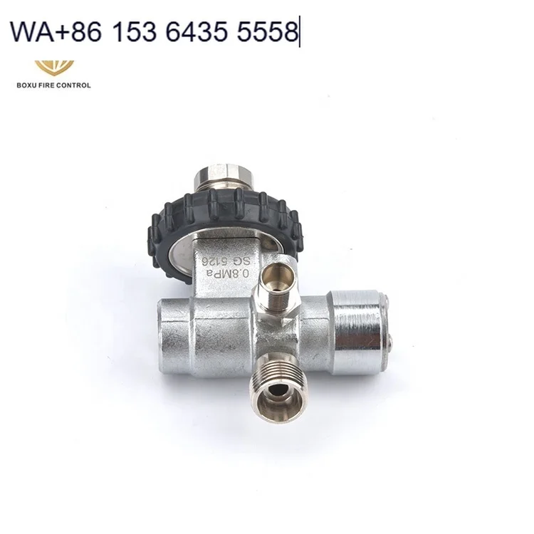 Handwheel Water Mist Pressure Reducer for Life-saving Equipment