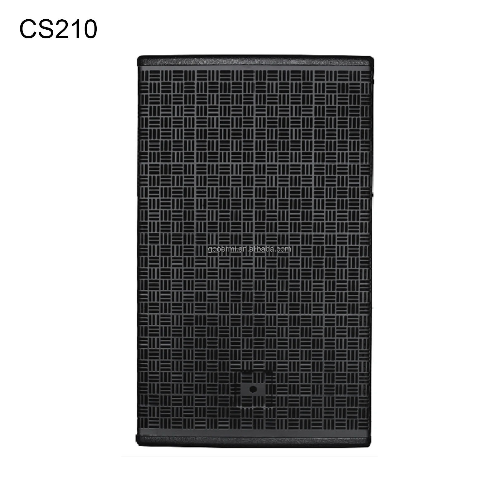 Gooermi CS210 10-дюймовый 2-канальный 8-омный основной динамик с объемным звуком / Профессиональный PA-динамик FOH / Портативный прочный металлический динамик