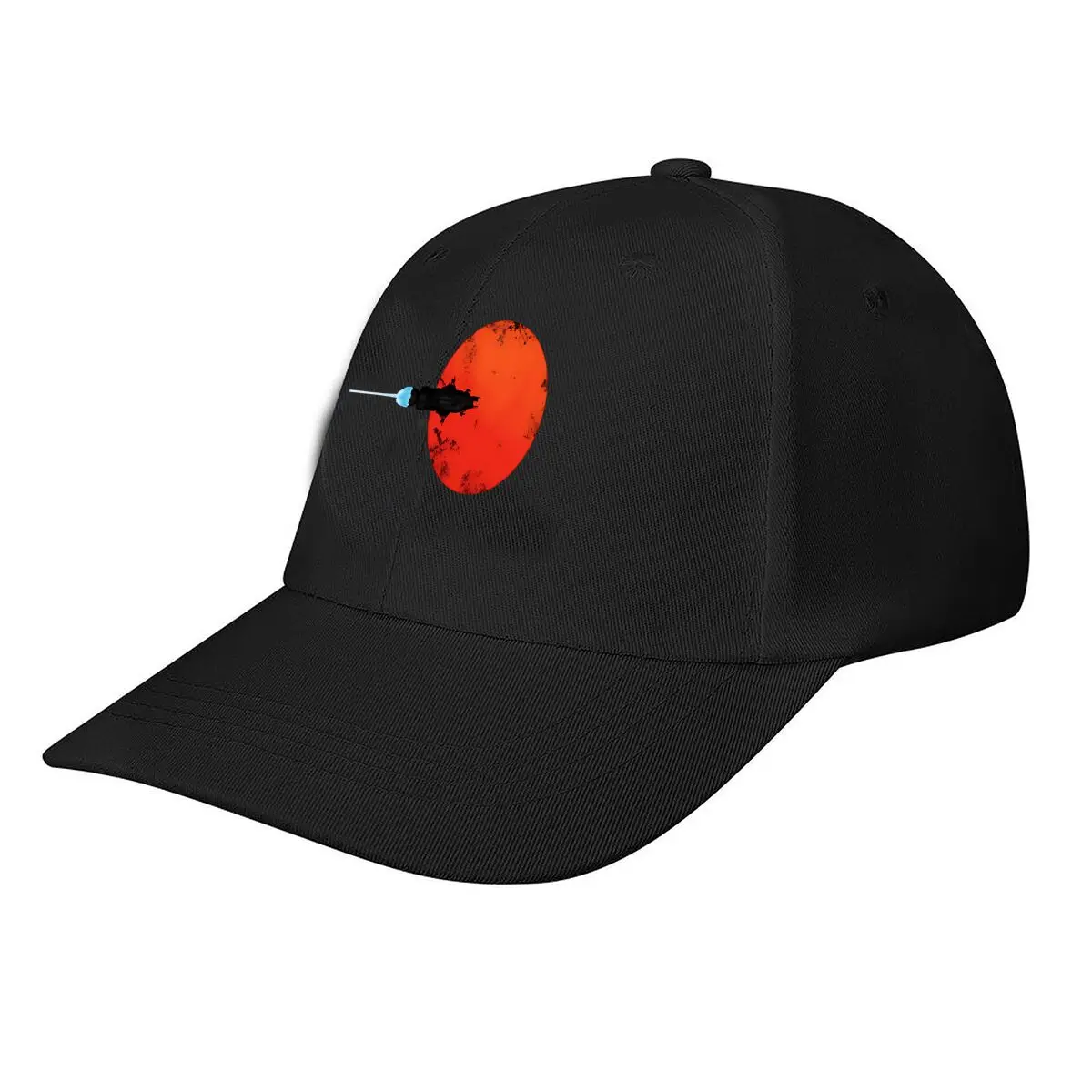 Spaceship Red Planet Sci Fi Art Baseball Cap Fashion Men Sunhat Women's Outdoor Sports