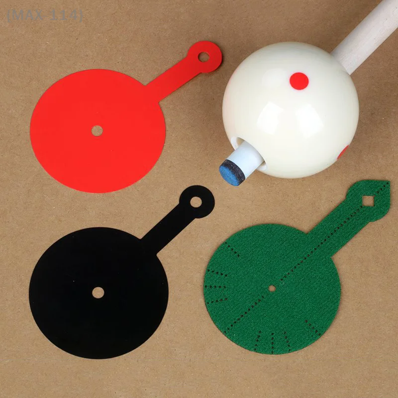 【No】1 Set Cue Ball Aiming Training System | Billiard Practice Stickers & Alignment Pad For Improved Shot Accuracy