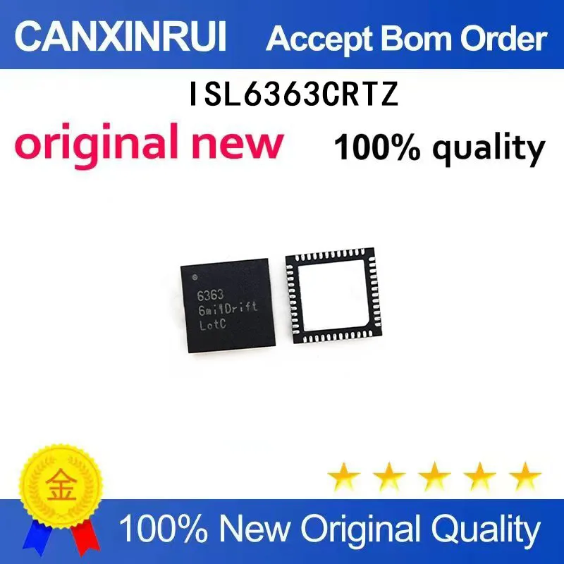 

(5-100 Pieces) New stock ISL6363CRTZ ISL6363 6363 QFN