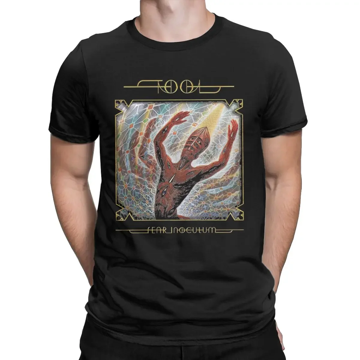 Tool Band Lateralus Heavy Metal Men T Shirts Rock Music World Tour Tee Short Sleeve Crew Neck T-Shirts 100% Cotton Plus Size