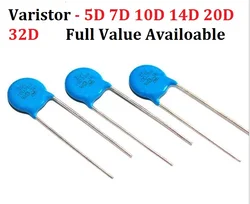 10PCS Varistor 5D471K 7D431K  7D391K 7D471K 7D470K 10D241K 10D270K 10D330K 10D331K 10D390K 10D391K 10D431K 10D470K 10D471K