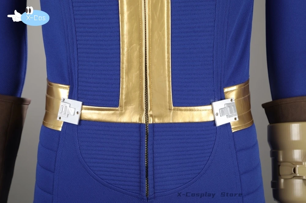 Vault 75 Cosplay Traje Masculino, Fall Shelter Suit, Macacão Out, Sole Survivor, Nate Outfit, Conjunto completo e itens individuais são vendidos