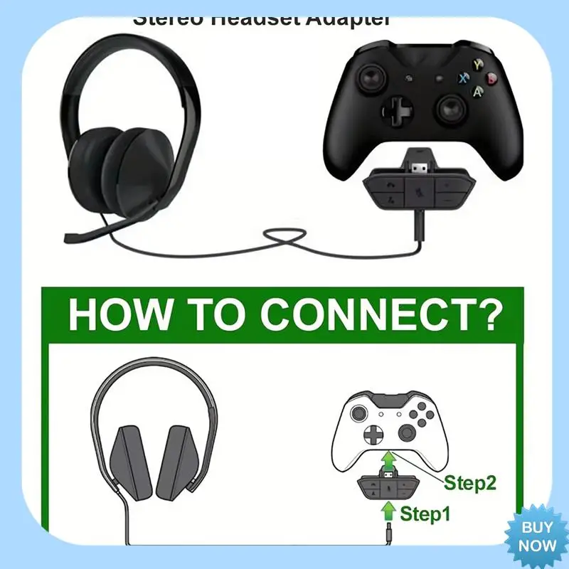 

A47Z Stereo Headset Adapter For One And Series X S Controller - For One And Series X S Controller