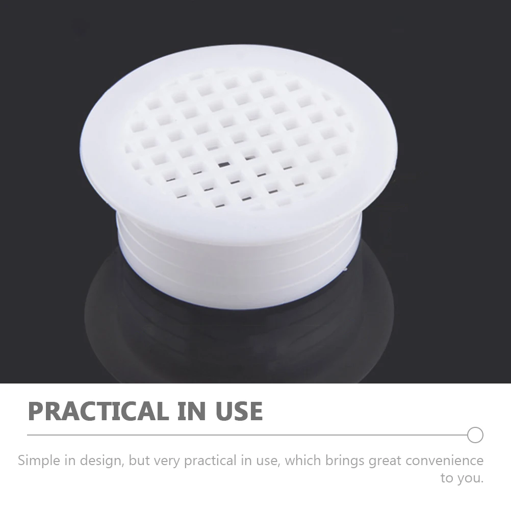 

50pcs 35MM Breathable Hole Shoe Cabinet Round Soffit Vents Replacement Door Cover Cabinet Door Ventilation Decorative Heat