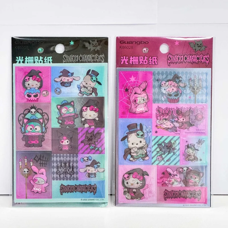 

12pcs/lot Kawaii Sanrio Grating Sticker Cute Scrapbook DIY Diary Decorative Sealing Sticker Album Stick Label