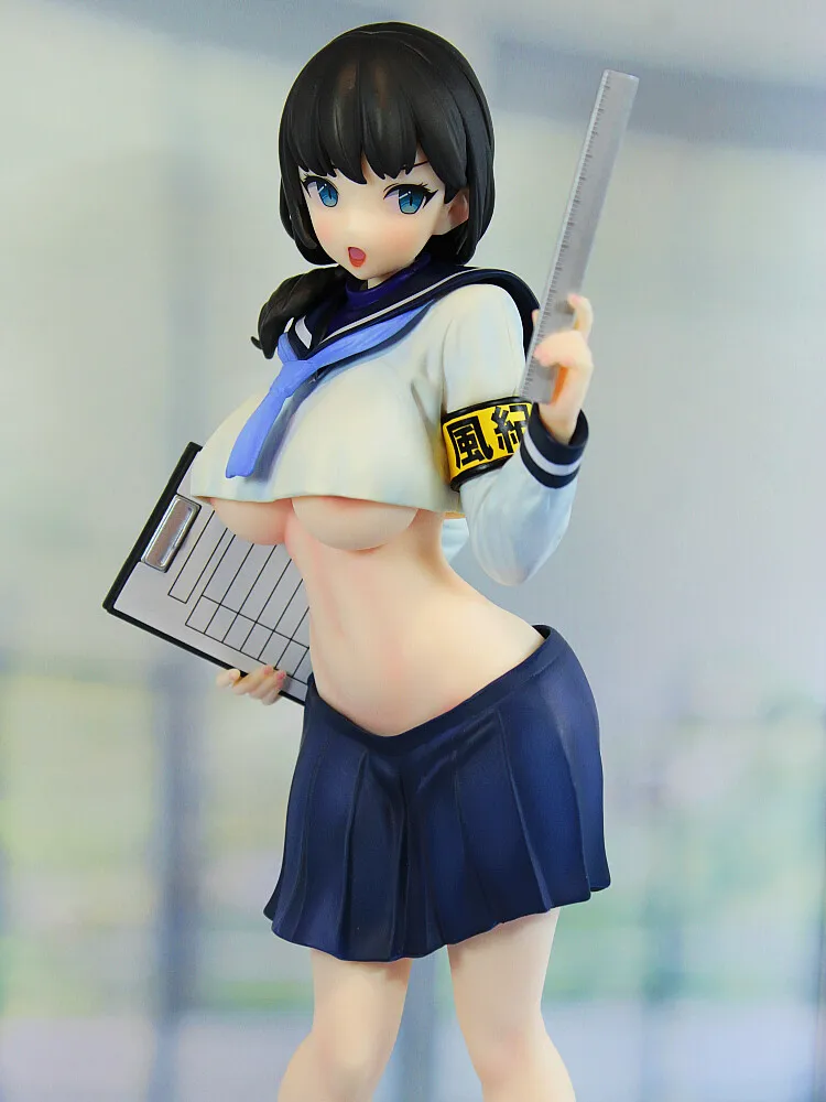 25CM Majimeka! ? Fuuki Iin-san 1/6 Sexy Girl Daiki Kougyou Anime Action Figures PVC Hentai Collection Model Toys Gift Figurine