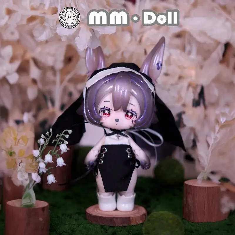 14.5cm Ufdoll Mmdoll Bjd Kawaii Mm World Adventure Series Blind Box Movable Joint Bjd Animal Body Model Collection Toys Gifts