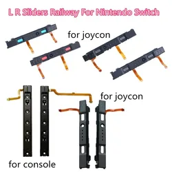 Original L R LR Left Right Sliders Railway Replacement Console Rail Assembly Controller Track For Nintendo Switch Joy-con Joycon