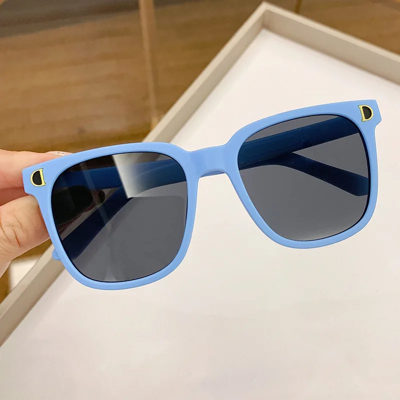 Children\'s Sunglasses Boys Korean Version Of Baby Glasses Girls Personality Uv Sunglasses Girls Sunscreen Children\'s Glasses