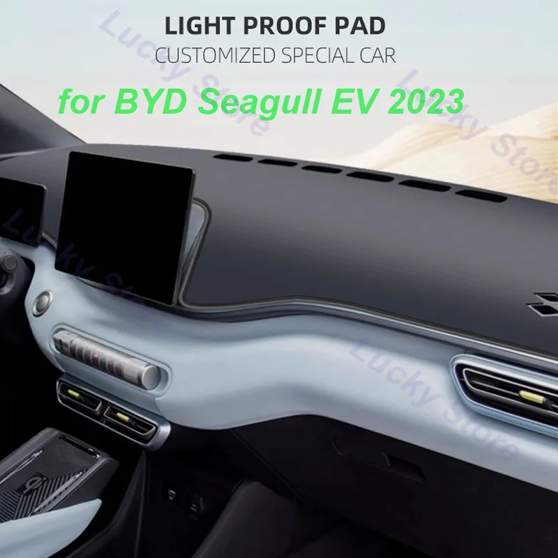 

Car Dashmat for BYD Seagull EV 2023 Car Dashboard Light-proof Pad Sunshade Pad Instrume Panel Cover Carpets Interior Accessories