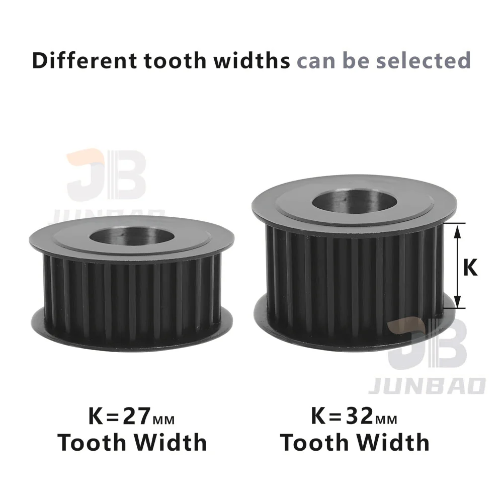 Imagem -05 - Roda Síncrona Htd para Impressora 3d tipo af 8m 60t 72 Dentes Largura 16 21 27 32 42 mm Diâmetro 10 12 do 15 mm 8m