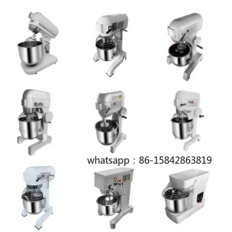 HomeVibe Living 20L Commercial Food Mixer, 304 Stainless Steel 3-Speed Planetary Dough Mixer for Bakery Use