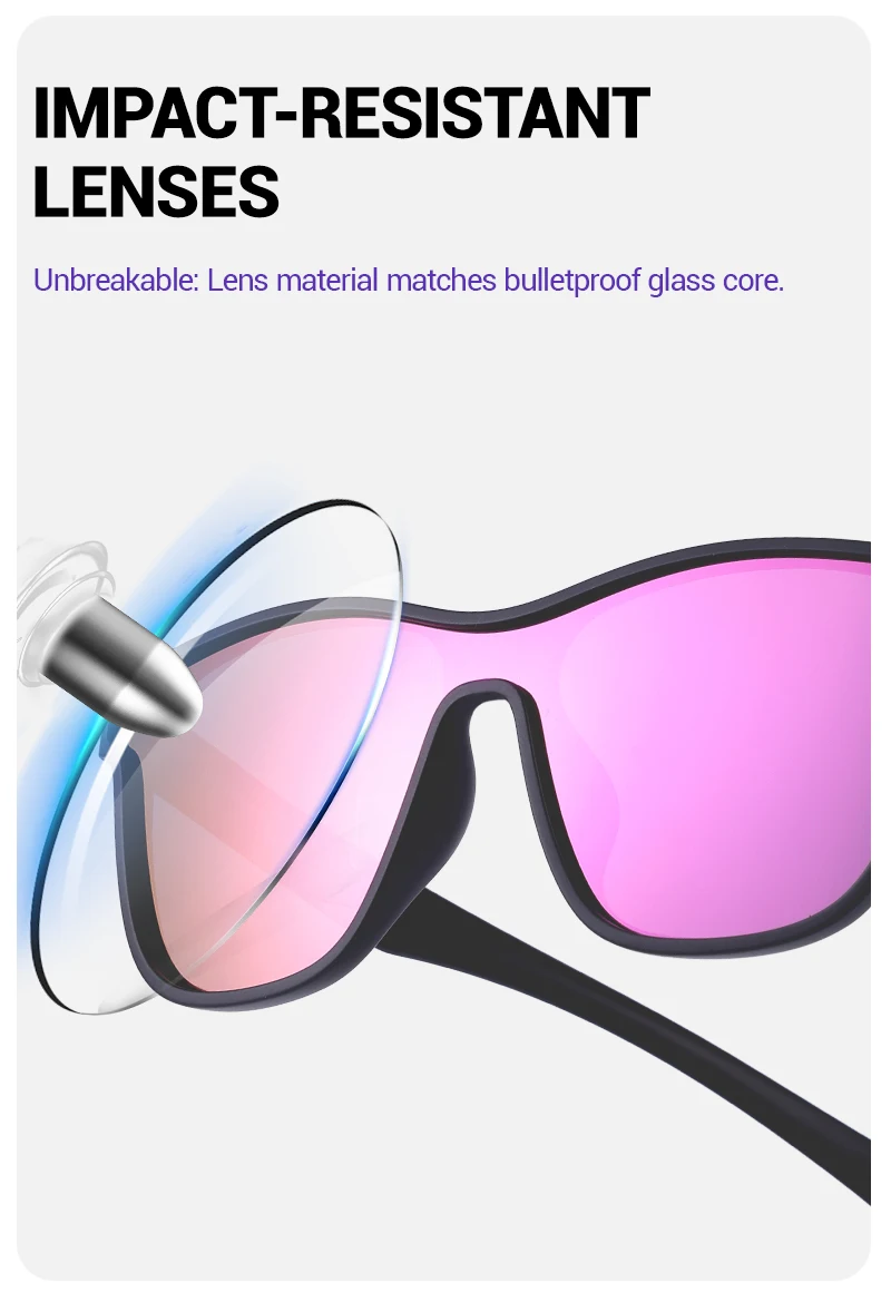 SCVCN Polarisierte Angeln Sonnenbrille Mode Laufen Sport Sonnenbrille Outdoor Wandern Stick Casual Gläser MTB Radfahren Gläser – Detail 11