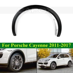 CAPQX Front or Rear Wheel Arch Trim Fender For Porsche Cayenne 2011-2017 Wheel Fender Wheel Arch Tire Trim Strip