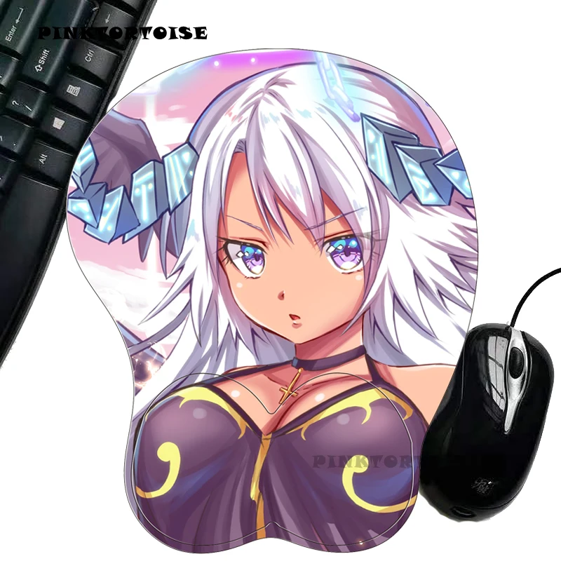 

PINKTORTOISE Anime Mousepad Creative Ohara Maris Anime 3D Mousepad Silicone MousePad Wrist Rest Support Drop Shipping