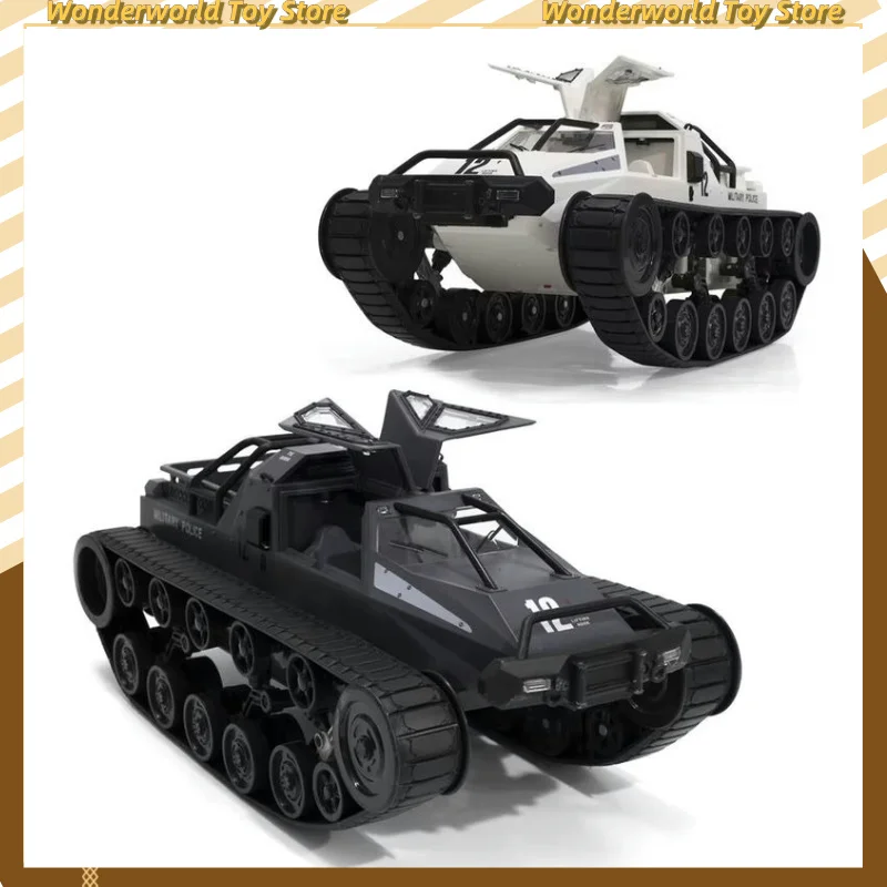 1/12 RC Tank Car 2.4G High Speed Drifting Car Full Proportional Crawler Radio Control Vehicle Models Children Birthday Toys Gift