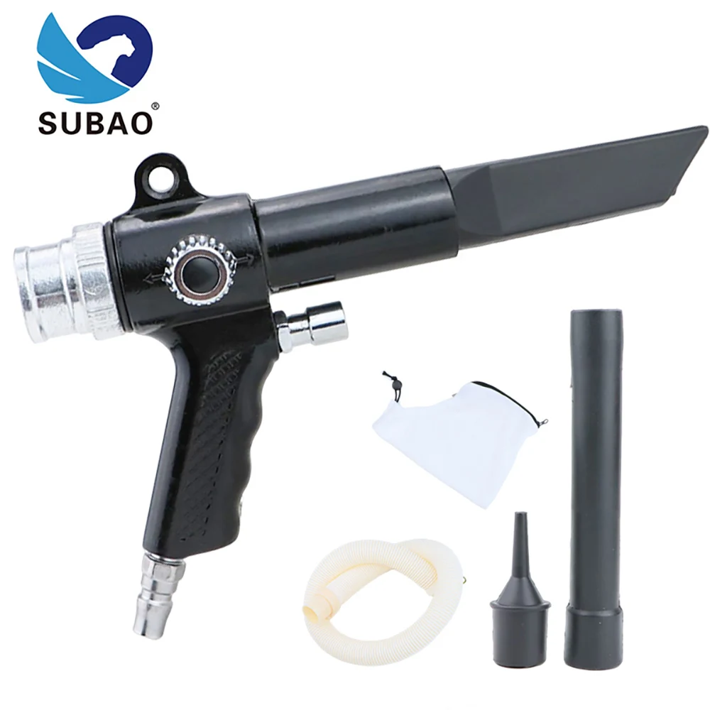 SUBAO 008 Pneumatic Dust Blower & Vacuum Gun Car Cleaning Tools Vacuum Cleaner Dust Cleaner Blower