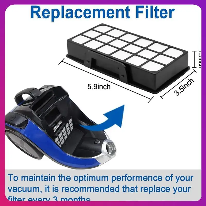 

Hepa Filter For Rowenta RO69XX X-Trem Power ZR006001 RO6941EA RO6951EA RO6954EA RO6963EA RO6984EA Vacuum Cleaner Parts