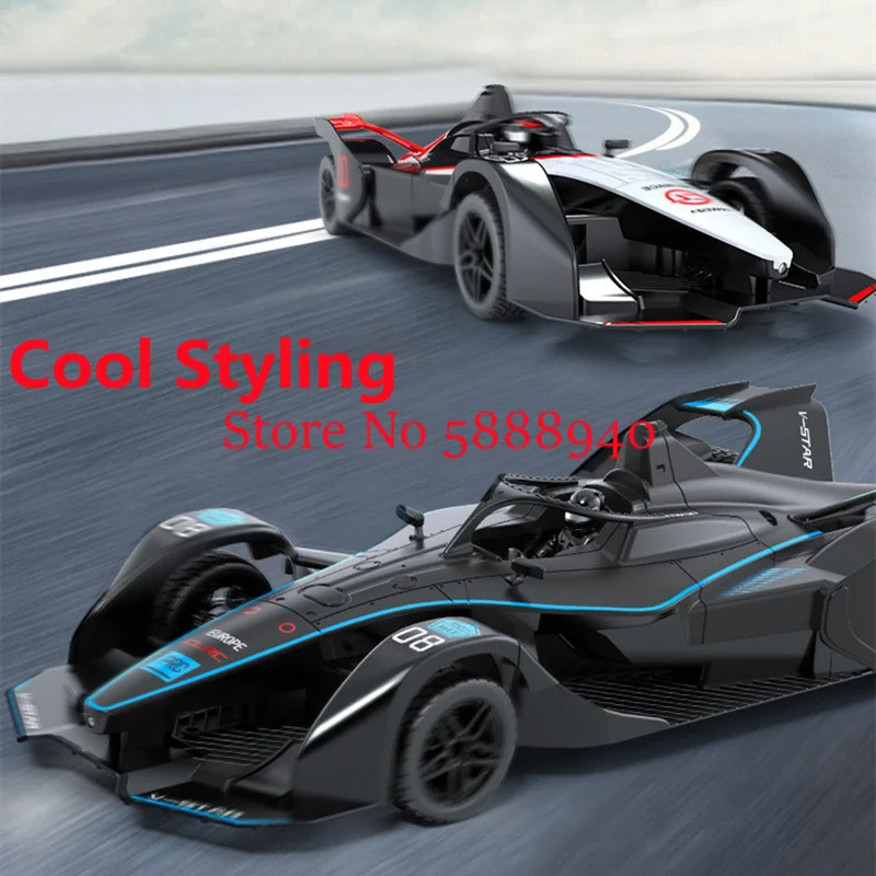 

1:10 51CM Oversized Size Formula 1 Remote Control Racing Car 2.4G Simulation Interior LED Lighting High Speed RC Car Model Toys