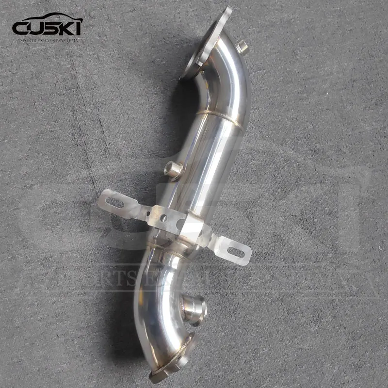 Exhaust Downpipe For Alfa Romeo Giulia 2017-2021 2.0T Head Section High Quality Exhaust Pipe Exhaust Modification