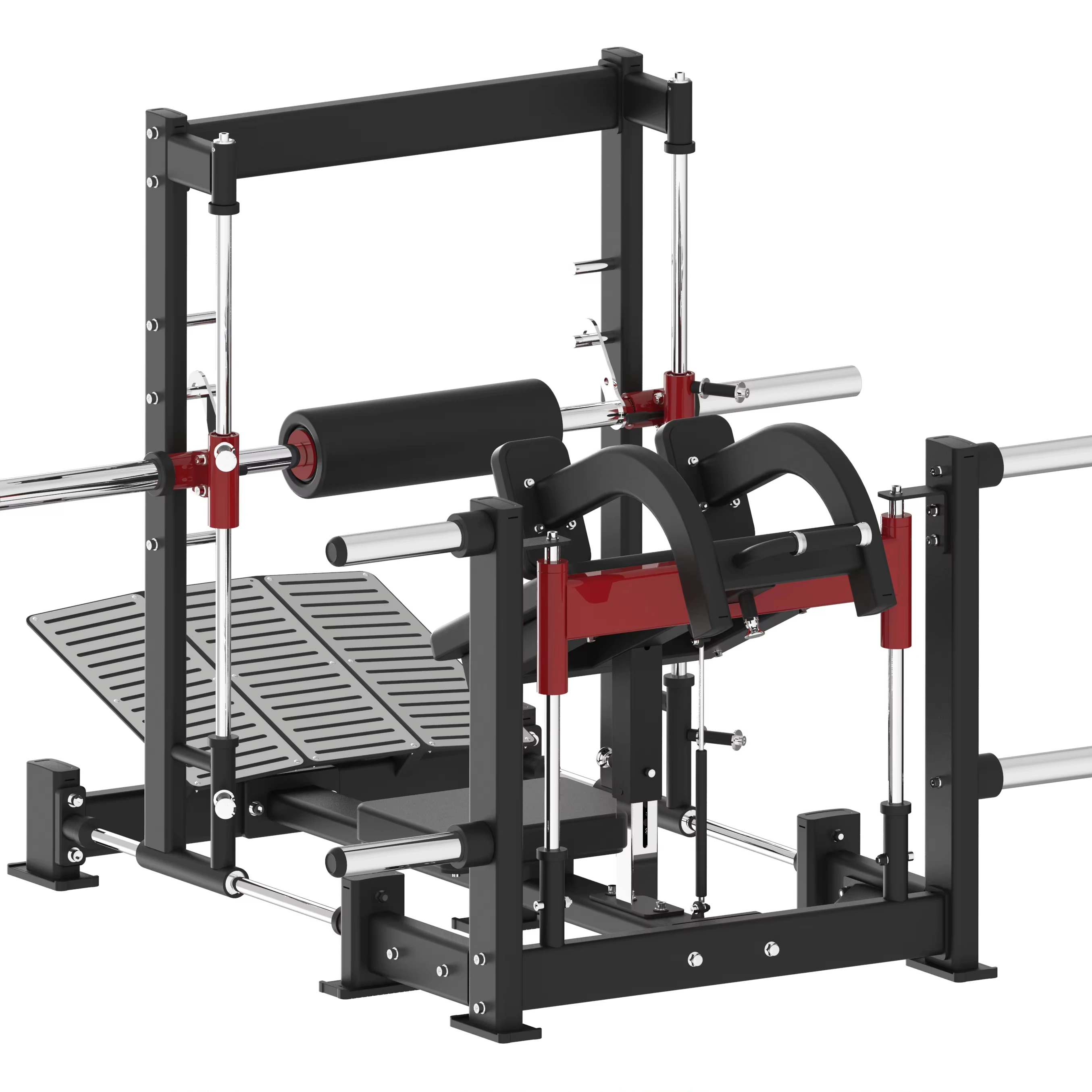 

2025 Commercial Gym Equipment Plate Loaded Hip Training Machine Adjustable 3D Hip Thrust Glutes Drive Machine for GYM