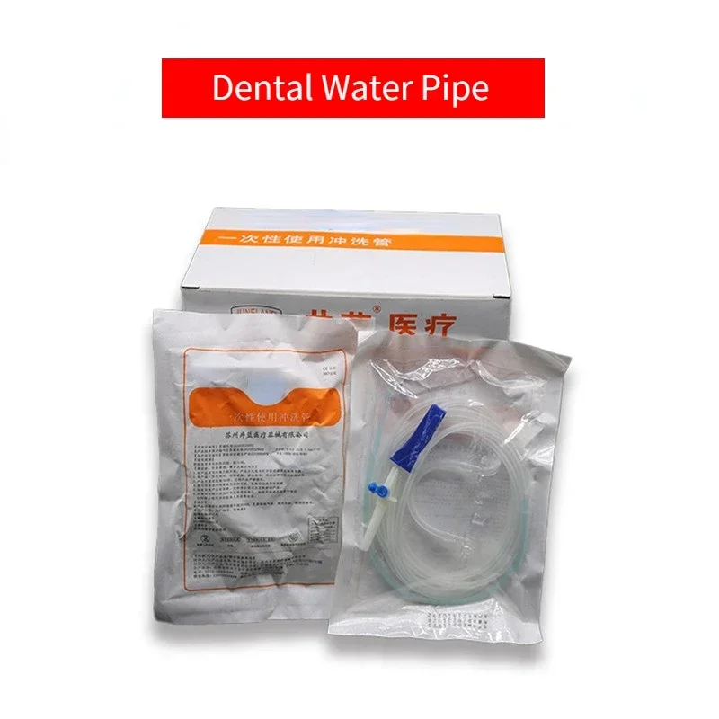 

Dental Oral Materials Disposable Sterile Independent Packaging Flushing Tube Gingival Irrigator Water Delivery Tube Transparent