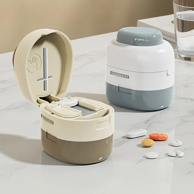 The Precise Multi-functional Medicine Cutter Can Cut Tablets of Different Specifications and Is Portable and Easy to Store