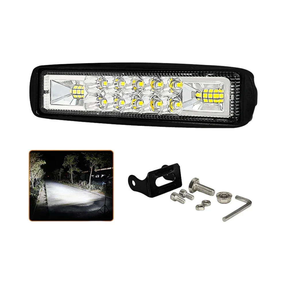 

1Pc 18W LED Motorbike Headlight High/Low Beam Front Motorcycle Light Lanterns For Trailer Truck 4x4 Pickup 12V - 60V 24V 36V 48V