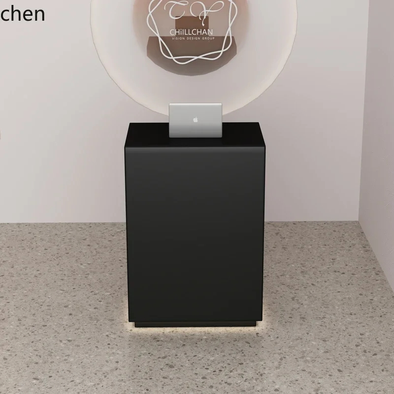 HYS- small cashier paint shopping guide desk simple consultation welcome desk mini reception desk