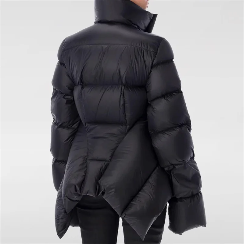 Women\'s winter down jacket 2024 High quality 90 white goose down filling Puffer coats Stand collar windproof and warm thick coat