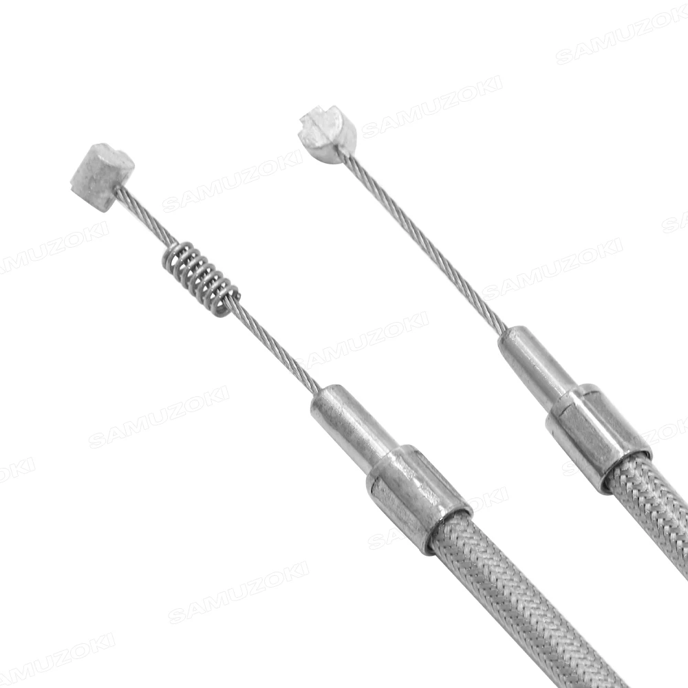 Weaving Steel Wires Throttle Cable Case for Harley Sportster XL1200 883 Dyna Road King Electra Glide