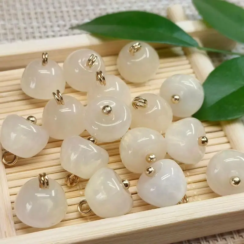10pcs/set Apple-shape Buttons 11mm Resin Shank Buttons For Clothes Blouse Shirt Accessories DIY Crafts Handmade Decorative Beads