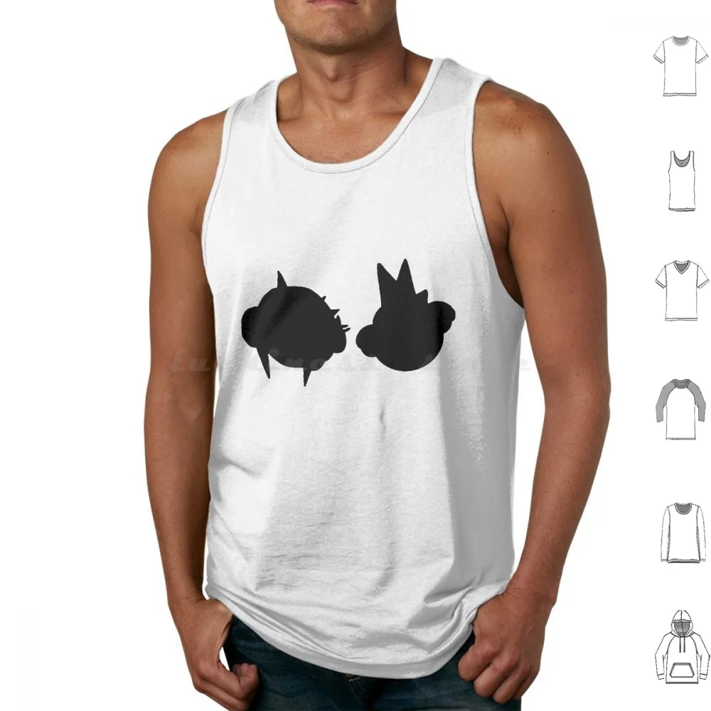 Mordecai And The Rigbys Tank Tops Print Cotton Mordecai And The Rigbys Rigby Mordecai Mordecai X Rigby Mordecai