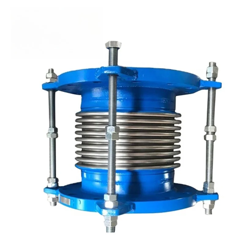 Stainless steel axial expansion joint bellows compensator joint