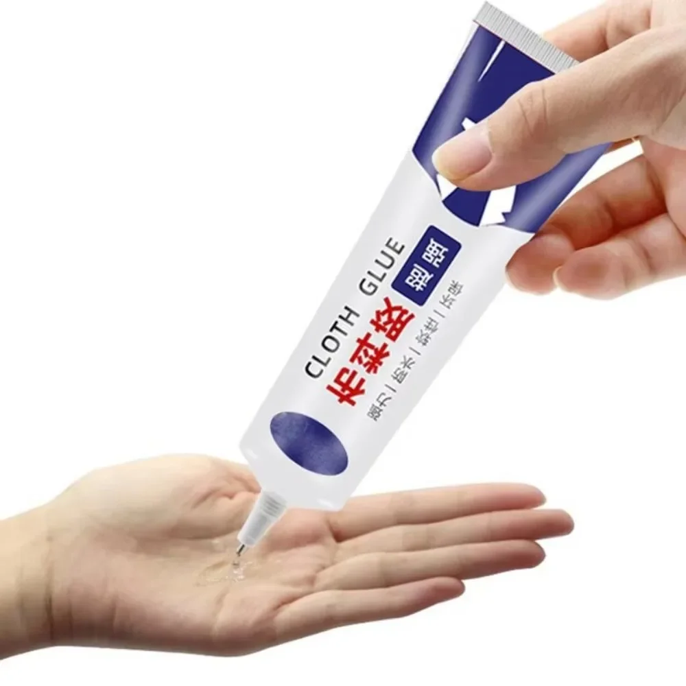 Transparent Fabric Sewing Glue High Viscosity Strength Quick Dry Fabric Bonding Glue Corrosion Resistance Non Irritation