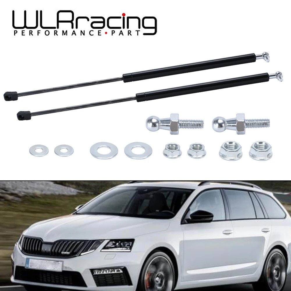2Pcs Car Front Gas Shock Hood Shock Strut Damper Lift Support For Skoda Octavia A7 MK3 2012- 2020 A5 MK2(1Z)2004-2013