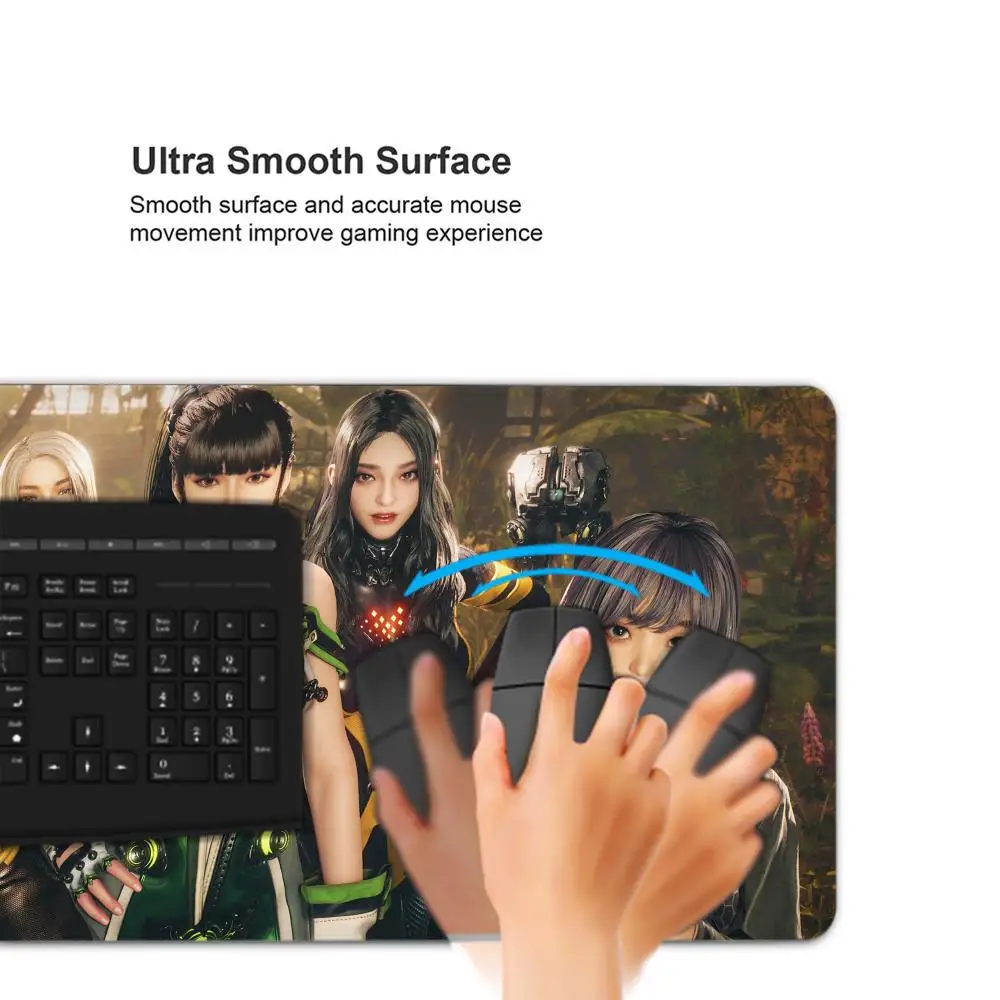 Stellar Blade Mouse Pad Keyboard Mousepad large 1200X600 mm Desk Mat PC Gamer Office Carpet Home Table pad